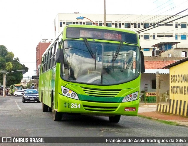 Viação Piauiense 01354 na cidade de Teresina, Piauí, Brasil, por Francisco de Assis Rodrigues da Silva. Número da foto: #7349749.