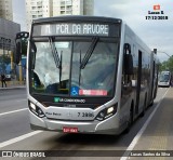 Viação Metrópole Paulista - Zona Sul 7 3986 na cidade de São Paulo, São Paulo, Brasil, por Lucas Santos da Silva. Número da foto: #7347328.