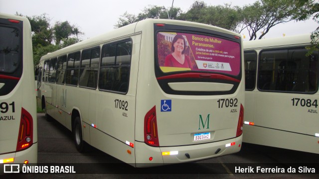 Expresso Azul 17092 na cidade de Curitiba, Paraná, Brasil, por Herik Ferreira da Silva. Número da foto: #7352778.