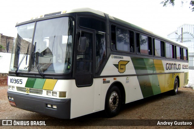 Empresa Gontijo de Transportes 10365 na cidade de Lavras, Minas Gerais, Brasil, por Andrey Gustavo. ID da foto: 7353240.