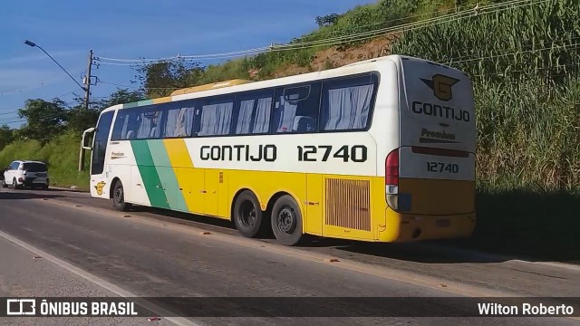 Empresa Gontijo de Transportes 12740 na cidade de Governador Valadares, Minas Gerais, Brasil, por Wilton Roberto. ID da foto: 7354015.