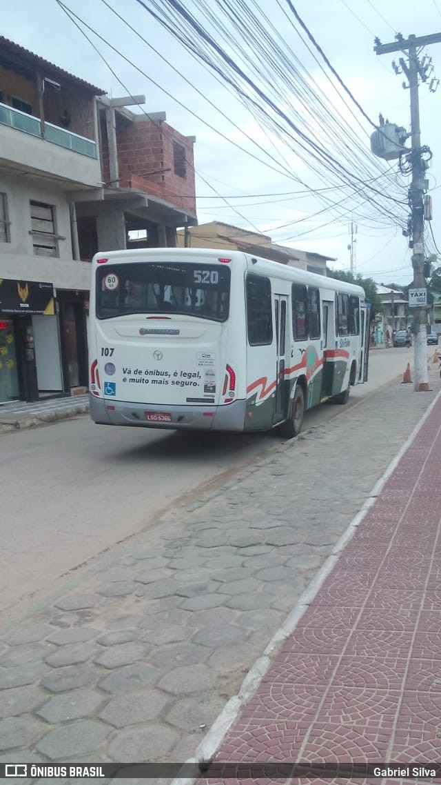 Viação São Pedro da Aldeia 107 na cidade de São Pedro da Aldeia, Rio de Janeiro, Brasil, por Gabriel Silva. Número da foto: #7352717.