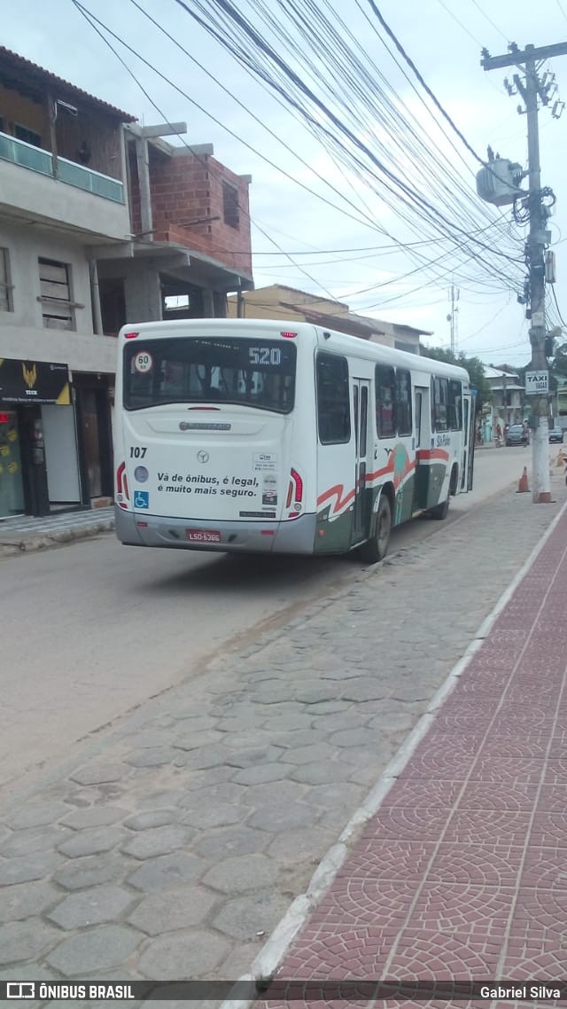 Viação São Pedro da Aldeia 107 na cidade de São Pedro da Aldeia, Rio de Janeiro, Brasil, por Gabriel Silva. ID da foto: 7352717.