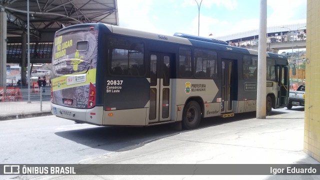 Viação Jardins 20837 na cidade de Belo Horizonte, Minas Gerais, Brasil, por Igor Eduardo. Número da foto: #7351615.