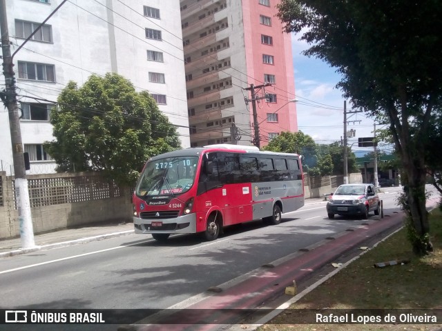 Allibus Transportes 4 5244 na cidade de São Paulo, São Paulo, Brasil, por Rafael Lopes de Oliveira. Número da foto: #7352890.