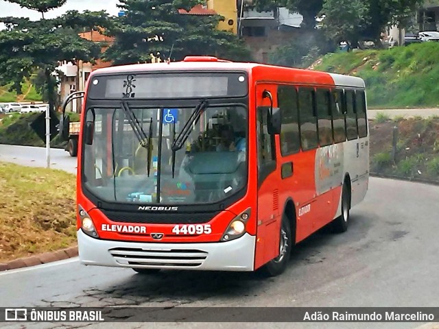 Viação Cuiabá 44095 na cidade de Belo Horizonte, Minas Gerais, Brasil, por Adão Raimundo Marcelino. Número da foto: #7352998.