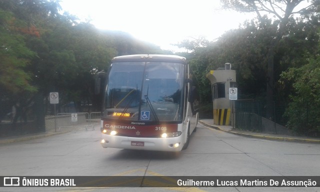 Expresso Gardenia 3105 na cidade de São Paulo, São Paulo, Brasil, por Guilherme Lucas Martins De Assunção. ID da foto: 7351521.