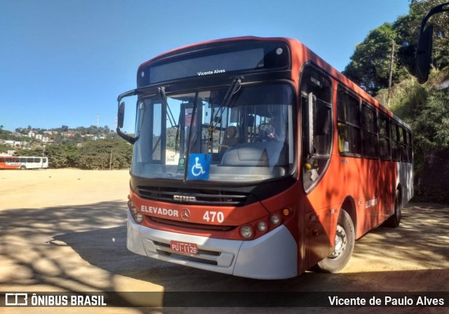 Expresso Unir 470 na cidade de Pedro Leopoldo, Minas Gerais, Brasil, por Vicente de Paulo Alves. ID da foto: 7352476.