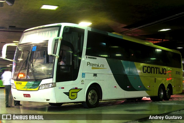 Empresa Gontijo de Transportes 11710 na cidade de Belo Horizonte, Minas Gerais, Brasil, por Andrey Gustavo. ID da foto: 7353304.