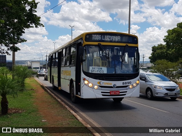 CT Expresso 8890 na cidade de Brasília, Distrito Federal, Brasil, por William Gabriel. Número da foto: #7353028.