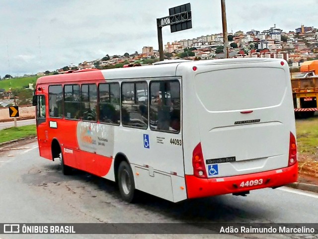 Viação Cuiabá 44093 na cidade de Belo Horizonte, Minas Gerais, Brasil, por Adão Raimundo Marcelino. ID da foto: 7353043.