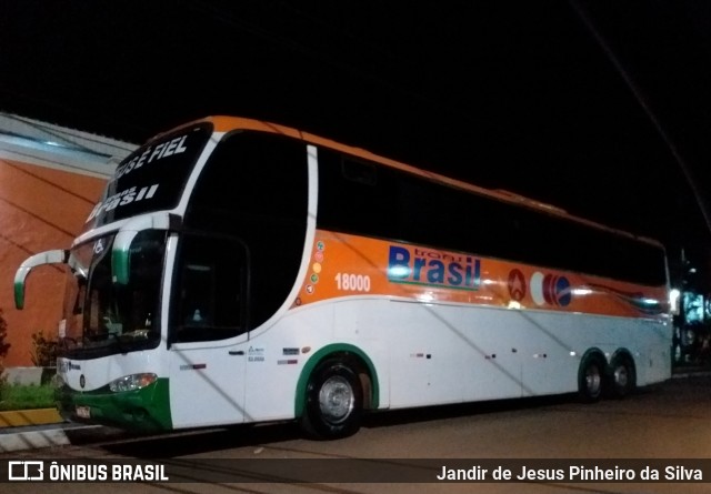 Trans Brasil > TCB - Transporte Coletivo Brasil 18000 na cidade de Porto Velho, Rondônia, Brasil, por Jandir de Jesus Pinheiro da Silva. ID da foto: 7353306.