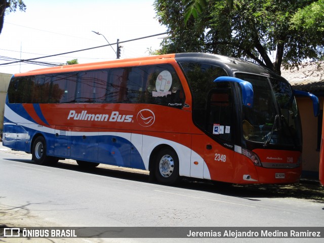 Pullman Bus 234-B na cidade de Santiago, Santiago, Metropolitana de Santiago, Chile, por Jeremias Alejandro Medina Ramirez. ID da foto: 7352078.