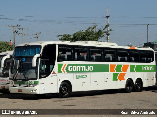Empresa Gontijo de Transportes 14705 na cidade de Teresina, Piauí, Brasil, por Ruan Silva Andrade. Número da foto: #7354136.