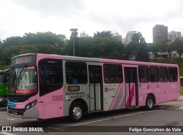 BBTT - Benfica Barueri Transporte e Turismo 27.623 na cidade de São Paulo, São Paulo, Brasil, por Felipe Goncalves do Vale. Número da foto: #7350380.