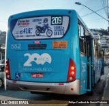 FAOL - Friburgo Auto Ônibus 552 na cidade de Nova Friburgo, Rio de Janeiro, Brasil, por Felipe Cardinot de Souza Pinheiro. Número da foto: #:id.