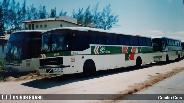 Cia. São Geraldo de Viação 8845 na cidade de Marataízes, Espírito Santo, Brasil, por Cecilio Cais. ID da foto: 7356757.