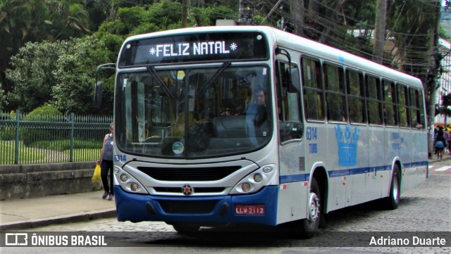 Turb Petrópolis > Turp -Transporte Urbano de Petrópolis 6314 na cidade de Petrópolis, Rio de Janeiro, Brasil, por Adriano Duarte. Número da foto: #7357808.