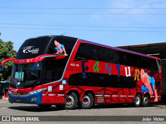 Famtur Turismo AG-16 na cidade de Teresina, Piauí, Brasil, por João Victor. ID da foto: 7357636.