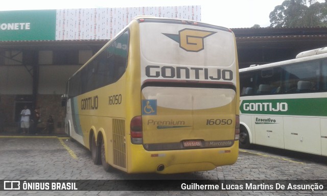 Empresa Gontijo de Transportes 16050 na cidade de Camanducaia, Minas Gerais, Brasil, por Guilherme Lucas Martins De Assunção. ID da foto: 7356351.