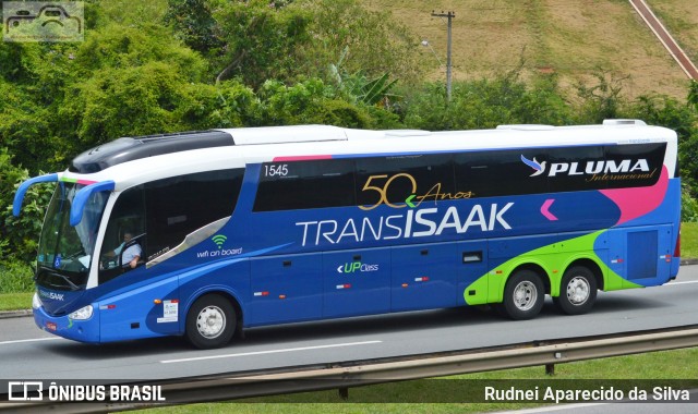 Trans Isaak Turismo 1545 na cidade de Santa Isabel, São Paulo, Brasil, por Rudnei Aparecido da Silva. Número da foto: #7355627.