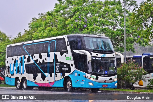 UTIL - União Transporte Interestadual de Luxo 11710 na cidade de Mogi das Cruzes, São Paulo, Brasil, por Douglas Alvim. Número da foto: #7354403.