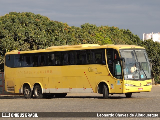 Viação Itapemirim 8657 na cidade de Vitória da Conquista, Bahia, Brasil, por Leonardo Chaves de Albuquerque. Número da foto: #7356690.