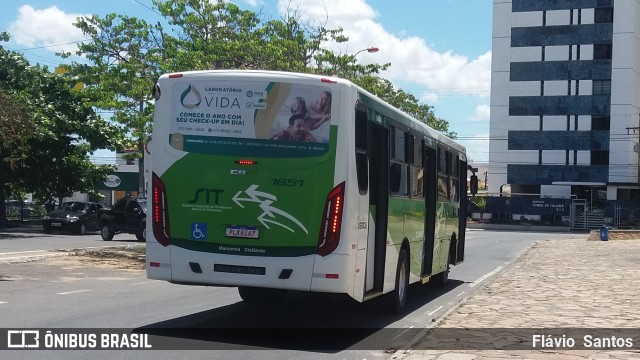 Cidade Verde Transporte Rodoviário Vitória da Conquista 1651 na cidade de Vitória da Conquista, Bahia, Brasil, por Flávio  Santos. Número da foto: #7354767.