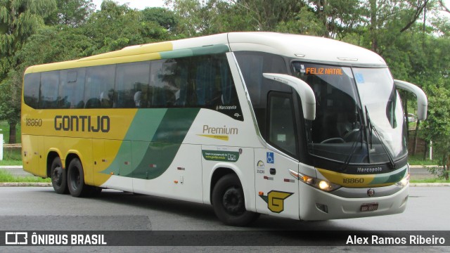 Empresa Gontijo de Transportes 18860 na cidade de Taubaté, São Paulo, Brasil, por Alex Ramos Ribeiro. Número da foto: #7356302.