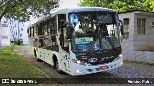Francovig Transportes Coletivos 6808 na cidade de Joinville, Santa Catarina, Brasil, por Vinicius Petris. Número da foto: #7355777.