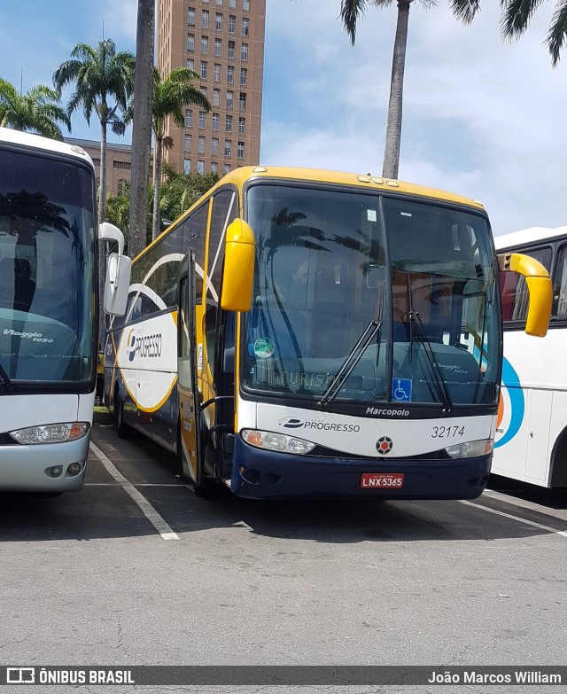 Viação Progresso 32174 na cidade de Aparecida, São Paulo, Brasil, por João Marcos William. Número da foto: #7355352.