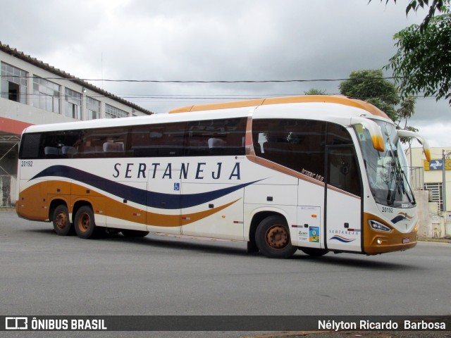 Viação Sertaneja 20192 na cidade de Lavras, Minas Gerais, Brasil, por Nélyton Ricardo  Barbosa. Número da foto: #7355932.