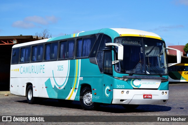 Auto Viação Camurujipe 3025 na cidade de Vitória da Conquista, Bahia, Brasil, por Franz Hecher. ID da foto: 7357354.