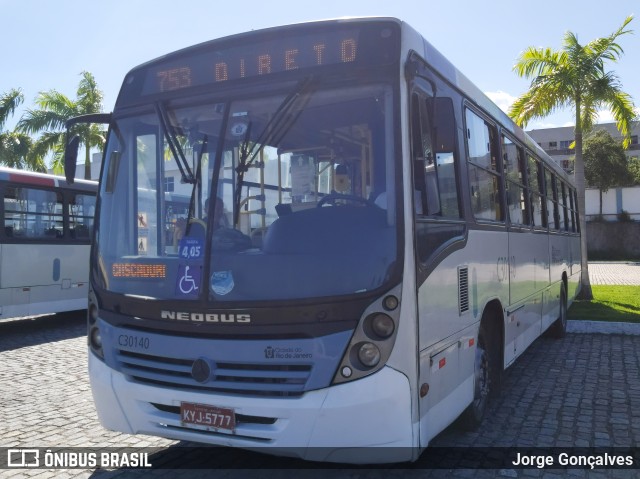 Transportes Futuro C30140 na cidade de Rio de Janeiro, Rio de Janeiro, Brasil, por Jorge Gonçalves. ID da foto: 7357563.