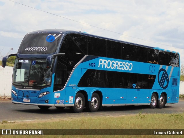 Auto Viação Progresso 6199 na cidade de Teresina, Piauí, Brasil, por Lucas Gabriel. ID da foto: 7357003.