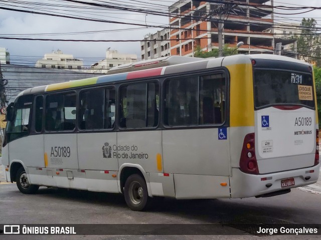 Tijuquinha - Auto Viação Tijuca A50189 na cidade de Rio de Janeiro, Rio de Janeiro, Brasil, por Jorge Gonçalves. ID da foto: 7357615.