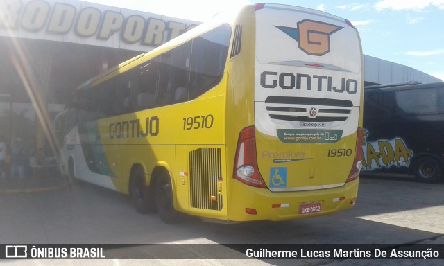 Empresa Gontijo de Transportes 19510 na cidade de Perdões, Minas Gerais, Brasil, por Guilherme Lucas Martins De Assunção. Número da foto: #7354785.