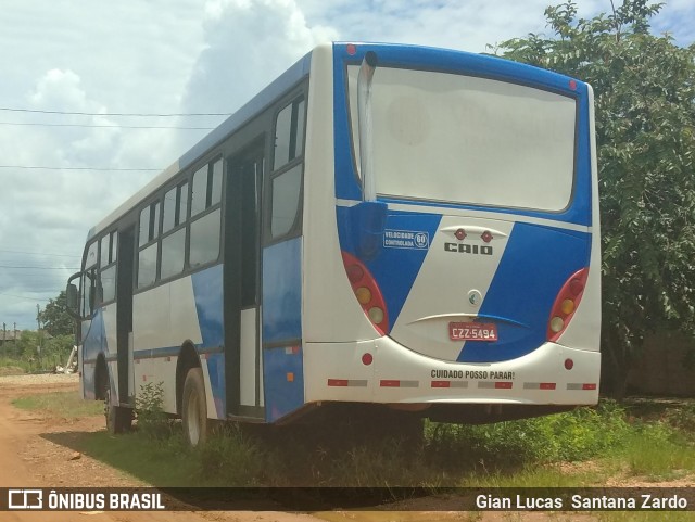 Ônibus Particulares 5494 na cidade de Ji-Paraná, Rondônia, Brasil, por Gian Lucas  Santana Zardo. ID da foto: 7354447.