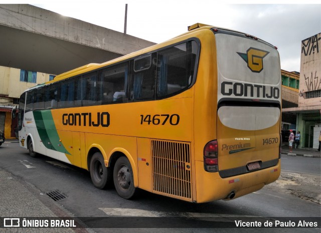 Empresa Gontijo de Transportes 14670 na cidade de Belo Horizonte, Minas Gerais, Brasil, por Vicente de Paulo Alves. Número da foto: #7357831.