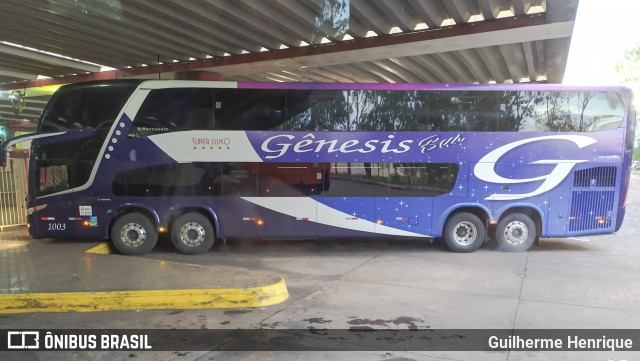 LP Gênesis Bus 1003 na cidade de Cuiabá, Mato Grosso, Brasil, por Guilherme Henrique. ID da foto: 7354827.