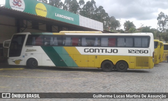 Empresa Gontijo de Transportes 12260 na cidade de Camanducaia, Minas Gerais, Brasil, por Guilherme Lucas Martins De Assunção. ID da foto: 7356373.