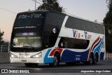 Via-Tur DZZD60 na cidade de San Bernardo, Maipo, Metropolitana de Santiago, Chile, por Jorgeandres Jorge Andres. ID da foto: :id.