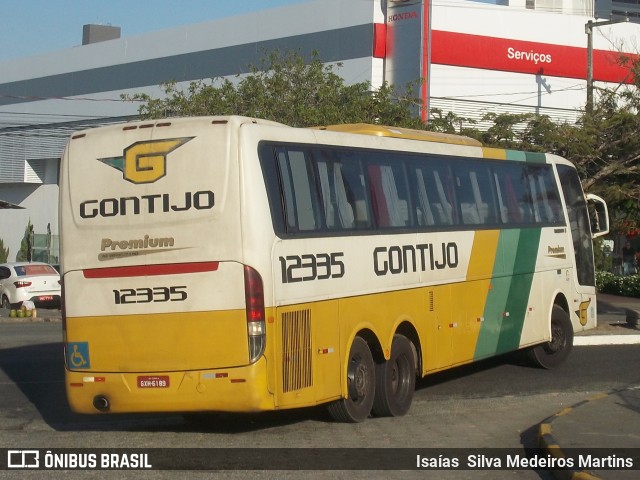 Empresa Gontijo de Transportes 12335 na cidade de Campina Grande, Paraíba, Brasil, por Isaías  Silva Medeiros Martins. ID da foto: 7358557.