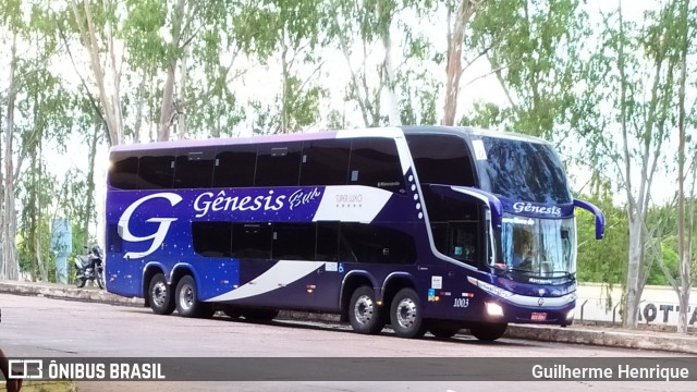 LP Gênesis Bus 1003 na cidade de Cuiabá, Mato Grosso, Brasil, por Guilherme Henrique. ID da foto: 7361359.