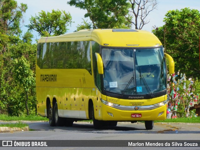 Viação Itapemirim 60051 na cidade de Brasília, Distrito Federal, Brasil, por Marlon Mendes da Silva Souza. Número da foto: #7358655.