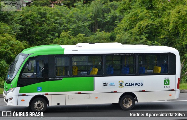 Transporte Complementar de Campos dos Goytacazes 02 043 na cidade de Santa Isabel, São Paulo, Brasil, por Rudnei Aparecido da Silva. ID da foto: 7359056.