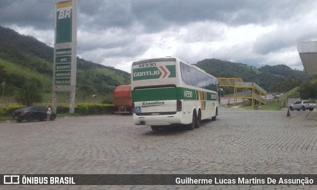 Empresa Gontijo de Transportes 14330 na cidade de Camanducaia, Minas Gerais, Brasil, por Guilherme Lucas Martins De Assunção. Número da foto: #7358688.