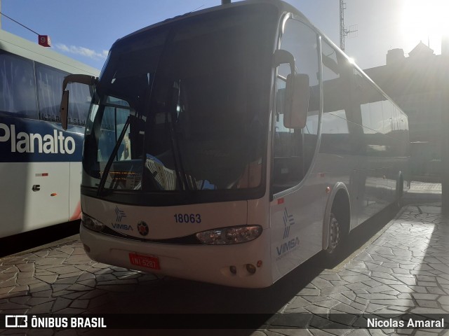 VIMSA - Viação Montenegro S.A. 18063 na cidade de Porto Alegre, Rio Grande do Sul, Brasil, por Nicolas Amaral. Número da foto: #7359295.
