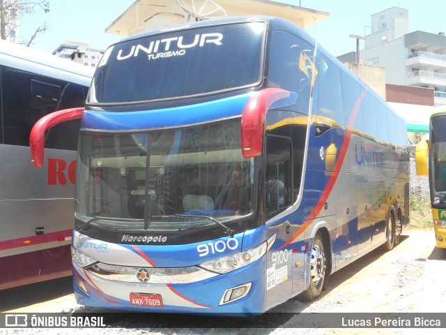 Unitur Turismo 9100 na cidade de Itapema, Santa Catarina, Brasil, por Lucas Pereira Bicca. ID da foto: 7360077.