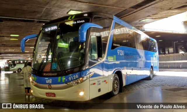 UTIL - União Transporte Interestadual de Luxo 9124 na cidade de Belo Horizonte, Minas Gerais, Brasil, por Vicente de Paulo Alves. ID da foto: 7359355.